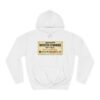 Imposter Syndrome Warning Label Hoodie — Funny College Student Sweatshirt
