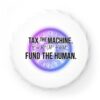 Bottle Opener — "Tax the Machine. Fund the Human." Political Bottle Opener