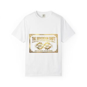 The Golden Ticket Graphic T-Shirt — Vintage Gold Crest Tee